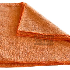 Paño microfibra naranja 30 cm x 30 cm - Pack de 5 unidades