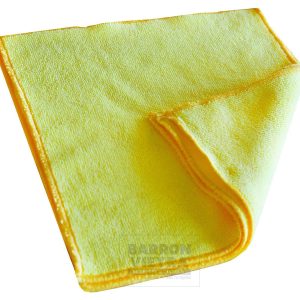 Paño microfibra amarillo 30 cm x 30 cm - Pack de 5 unidades