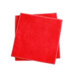 Paño microfibra rojo 30 cm x 30 cm - Pack de 5 unidades - Imagen 1