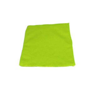 bright green fabric, square cloth, soft material, textile