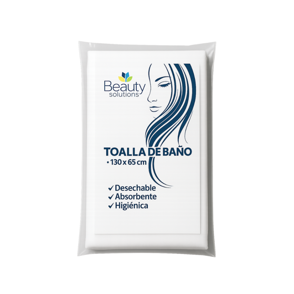 Toallas de ducha desechables 130 cm x 65 cm - Pack de 10 unidades