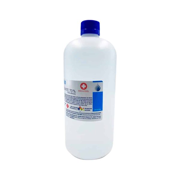 botella, alcohol, 70%, desinfectante, contenido, médico
