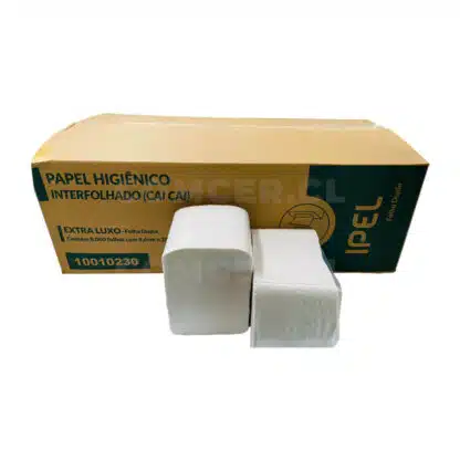 Papel higiénico interfoliado doble hoja 8.000 hojas