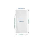 Papel higiénico interfoliado doble hoja - 8,000 hojas - Imagen 2