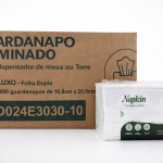 SERVILLETA NAPKIN DOBLE HOJA INTERFOLIADO 6000 UNI