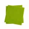 Paño microfibra verde 30 cm x 30 cm - Pack de 5 unidades