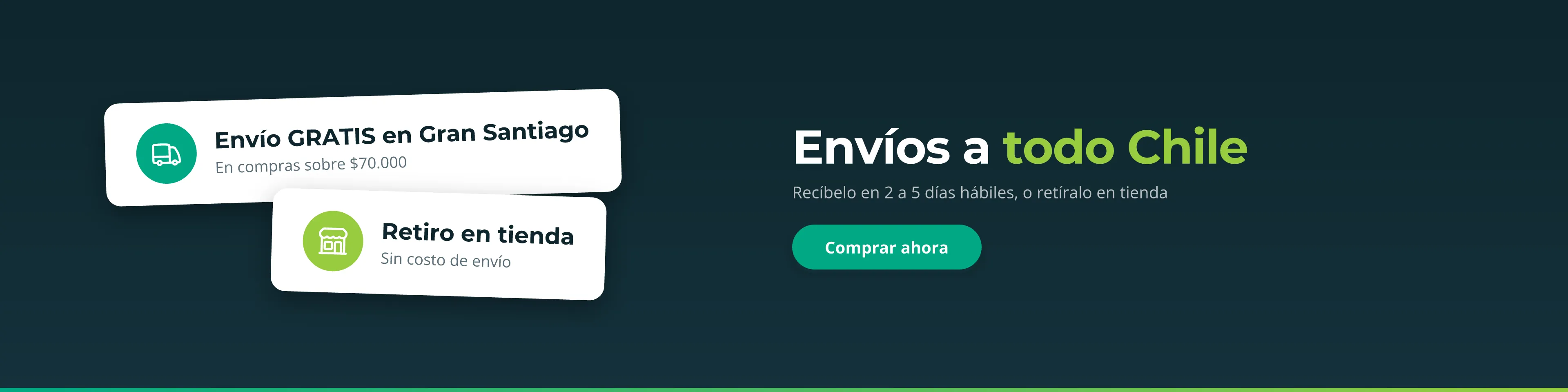 Despacho gratis Gran Santiago