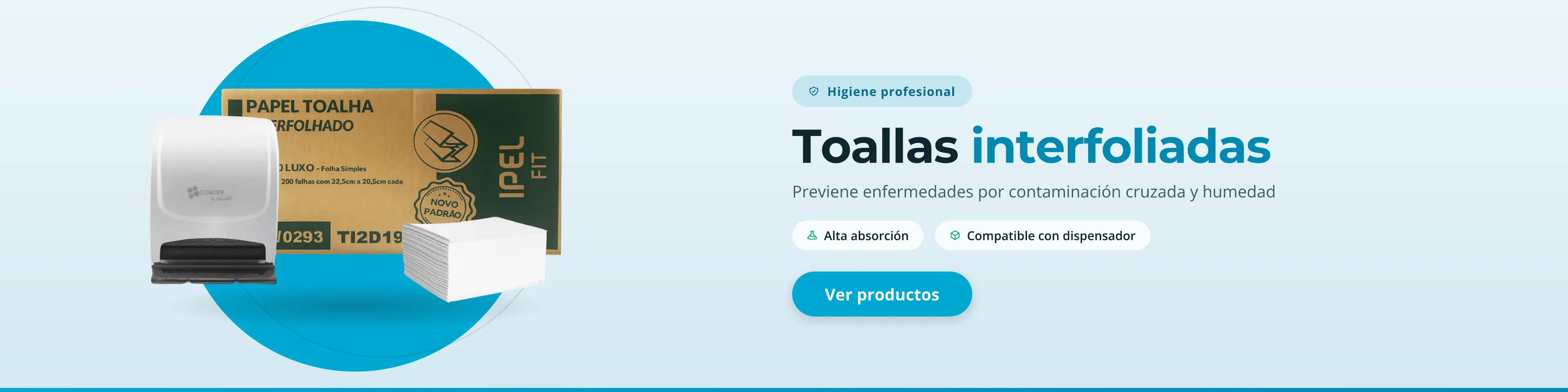 Toallas interfoliadas