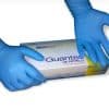GUANTES DE NITRILO AZUL TALLA M CAJA DE 100 UNI