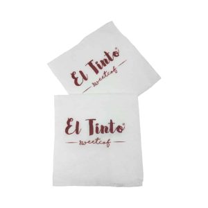 Servilleta personalizada con logo de cliente