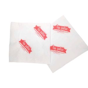 Servilleta personalizada con logo de cliente