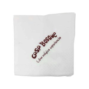 Servilleta personalizada con logo de cliente