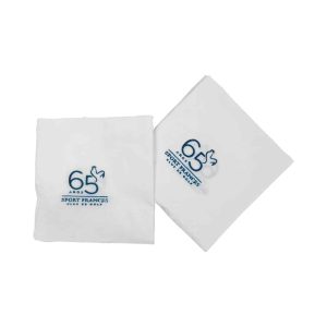 Servilleta personalizada con logo de cliente
